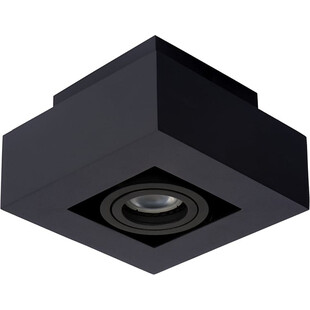 Plafon LED Xirax czarny Lucide | Nowoczesne oświetlenie