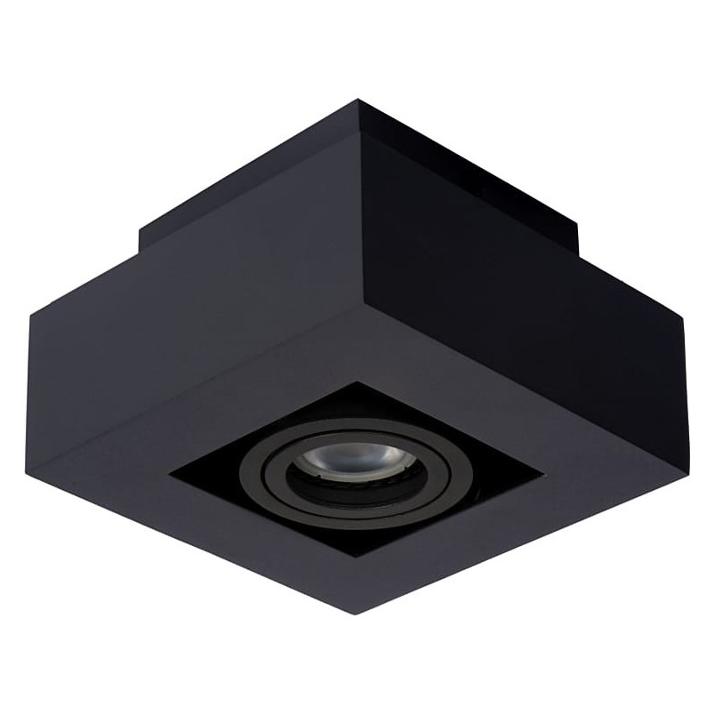 Plafon LED Xirax czarny Lucide | Nowoczesne oświetlenie