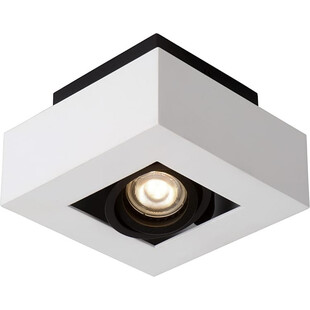Plafon sufitowy kwadratowy Xirax 14 Led Dtw Biały marki Lucide