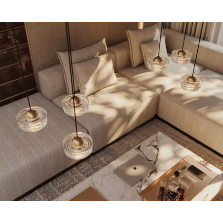 Lampa wisząca Lipari III Round LED - MaxLight | Elegancki design