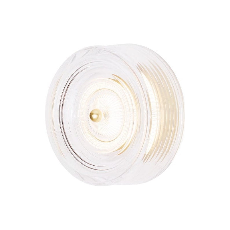 Kinkiet LED Lipari III - MaxLight, 16cm, Złoto Szczotkowane
