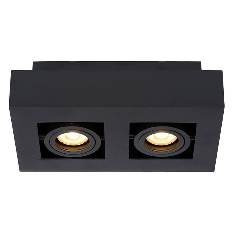 Plafon Lucide Xirax: Nowoczesny, Czarny, LED - Kup Online