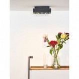 Plafon Lucide Xirax: Nowoczesny, Czarny, LED - Kup Online