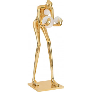 Lampa podłogowa WOMAN-2 GOLD złoty połysk 190 cm