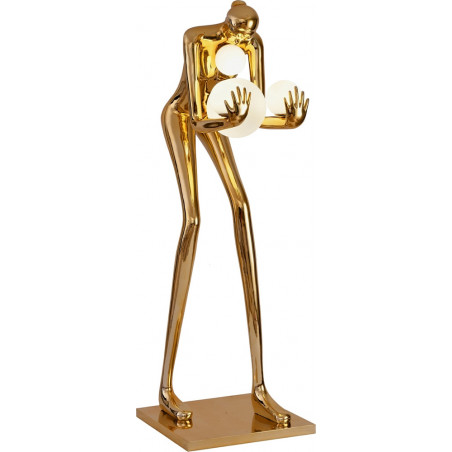 Lampa podłogowa Woman II | Step Into Design - Złoto-biała