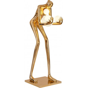 Lampa podłogowa Woman II | Step Into Design - Złoto-biała
