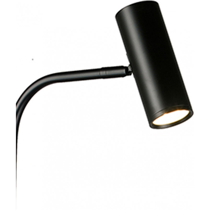 Lampa podłogowa Vincent LED czarny/marmur - Step Into Design