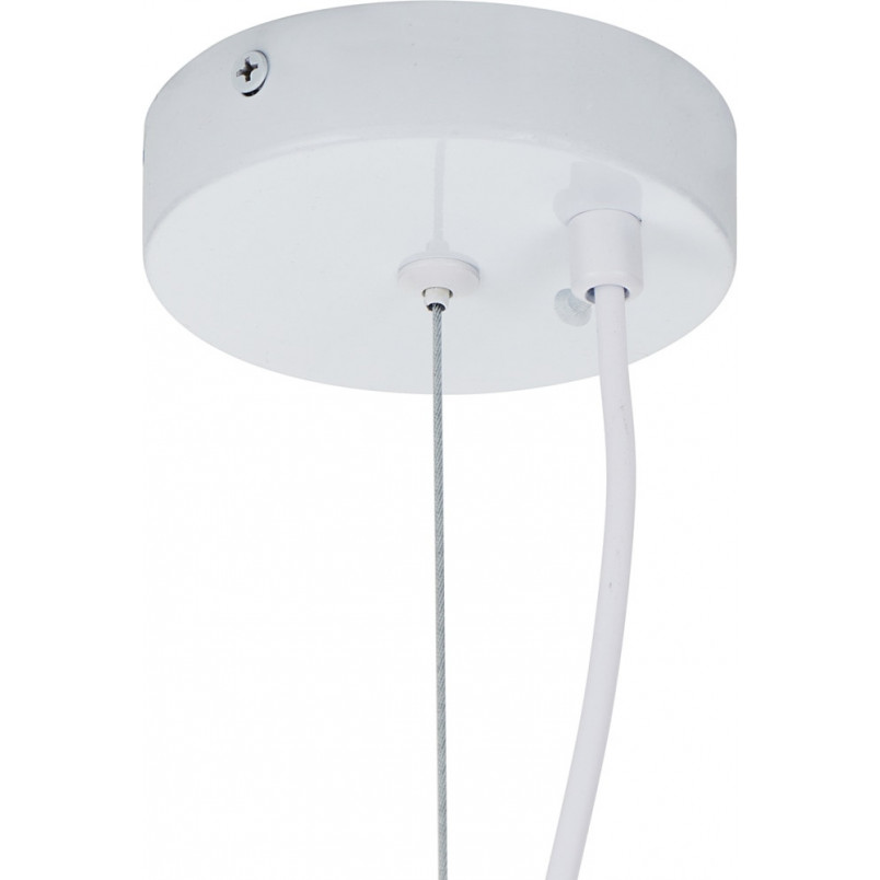 Lampa wisząca Japandi Stone Flat biała | Step Into Design
