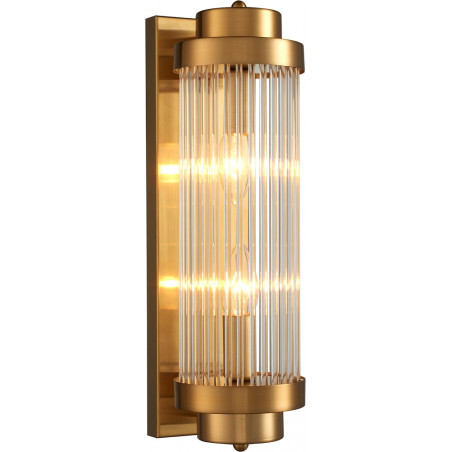 Kinkiet szklany złoty Stelo 60cm - Step Into Design | Luksusowy Design