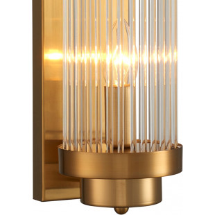 Kinkiet szklany złoty Stelo 60cm - Step Into Design | Luksusowy Design