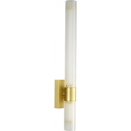 Kinkiet Solo LED biało-złoty Step Into Design | Eleganckie oświetlenie