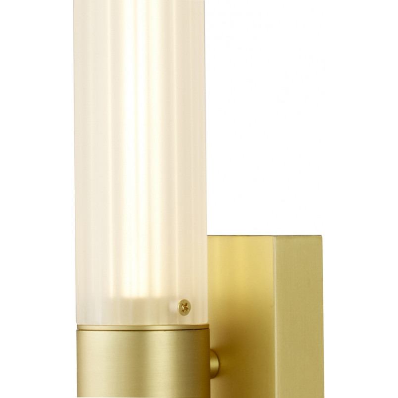 Kinkiet Solo LED biało-złoty Step Into Design | Eleganckie oświetlenie