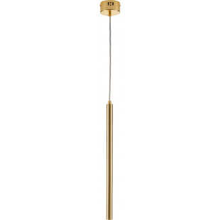 Lampa wisząca tuba złota Slim LED | Step Into Design