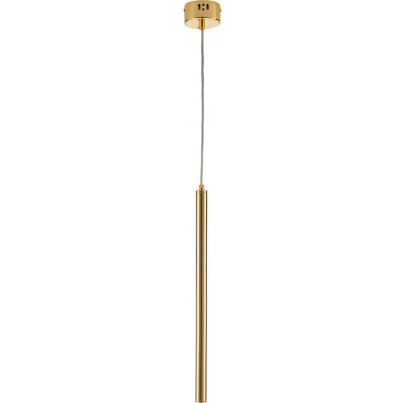 Lampa wisząca tuba złota Slim LED | Step Into Design