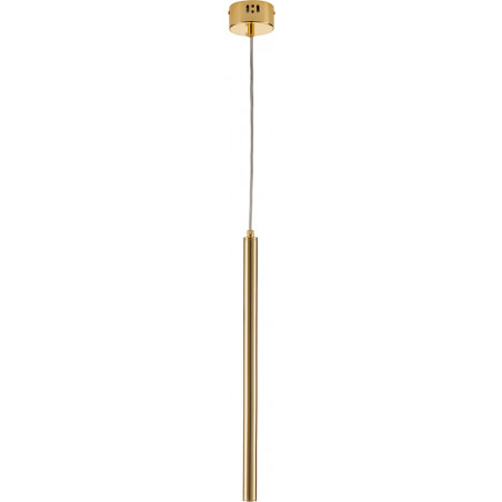 Lampa wisząca tuba złota Slim LED | Step Into Design