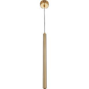 Lampa wisząca tuba złota Slim LED | Step Into Design