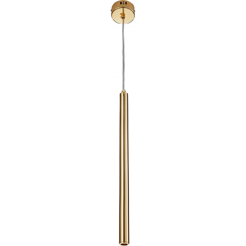 Lampa wisząca tuba złota Slim LED | Step Into Design