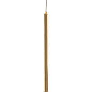 Lampa wisząca tuba złota Slim LED | Step Into Design