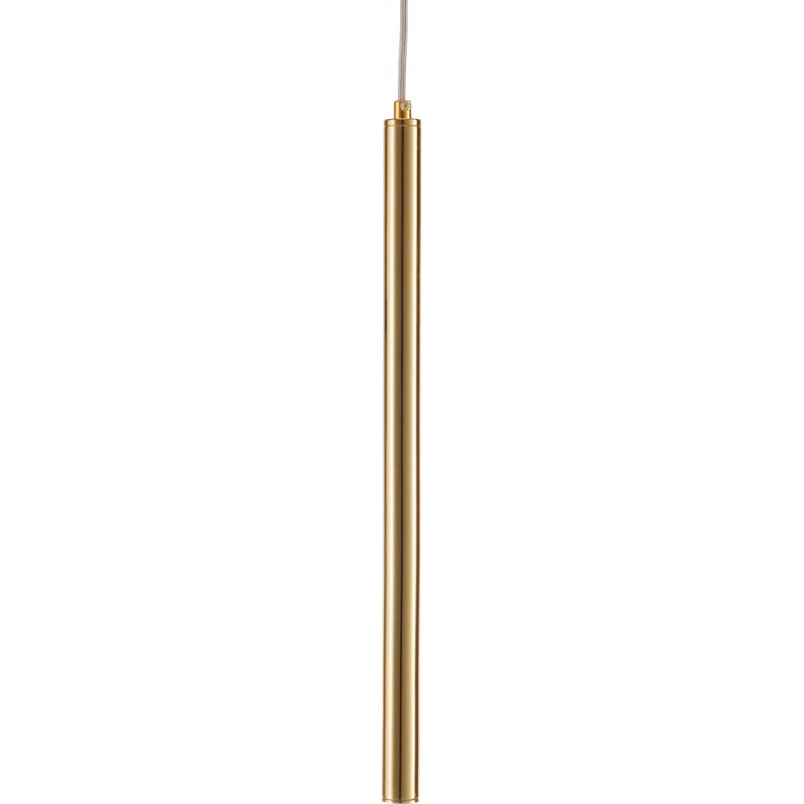 Lampa wisząca tuba złota Slim LED | Step Into Design