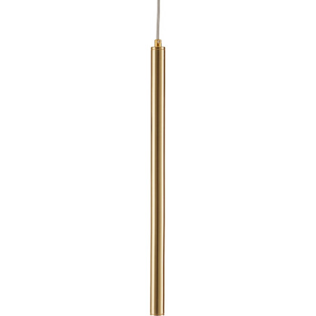 Lampa wisząca tuba złota Slim LED | Step Into Design