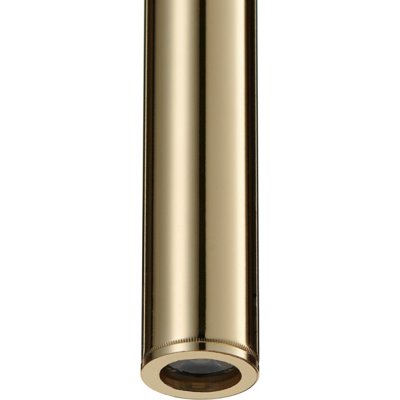 Lampa wisząca tuba złota Slim LED | Step Into Design