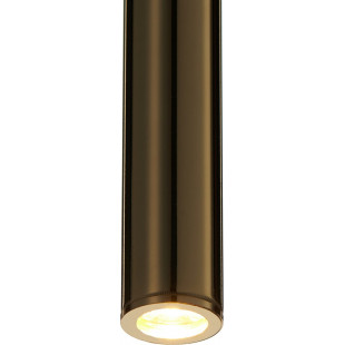 Lampa wisząca tuba złota Slim LED | Step Into Design