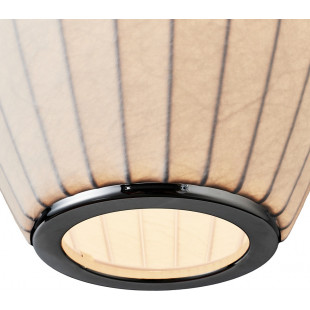 Lampa wisząca Japandi Silk | Biała, tkanina | Step Into Design