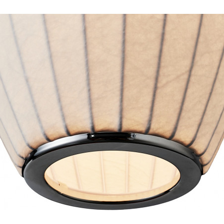 Lampa wisząca Japandi Silk | Biała, tkanina | Step Into Design
