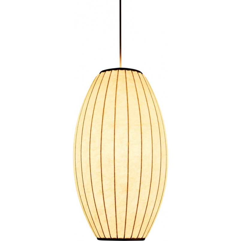 Lampa wisząca Japandi Silk - Eleganckie oświetlenie do salonu