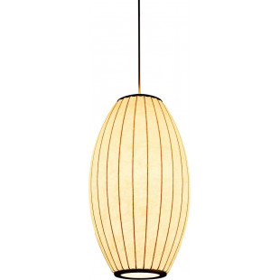 Lampa wisząca Japandi Silk - Eleganckie oświetlenie do salonu