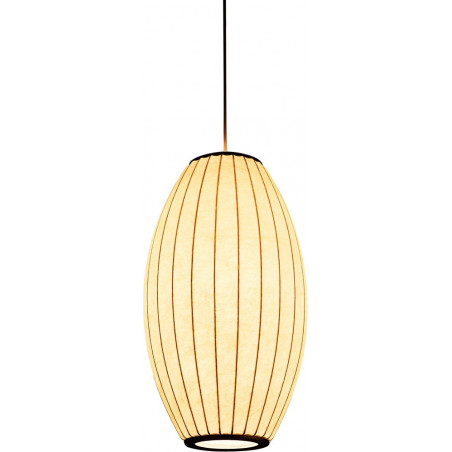 Lampa wisząca Japandi Silk - Eleganckie oświetlenie do salonu