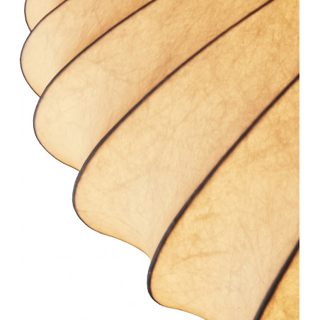 Lampa wisząca Japandi Silk Flat 50cm biała | Step Into Design