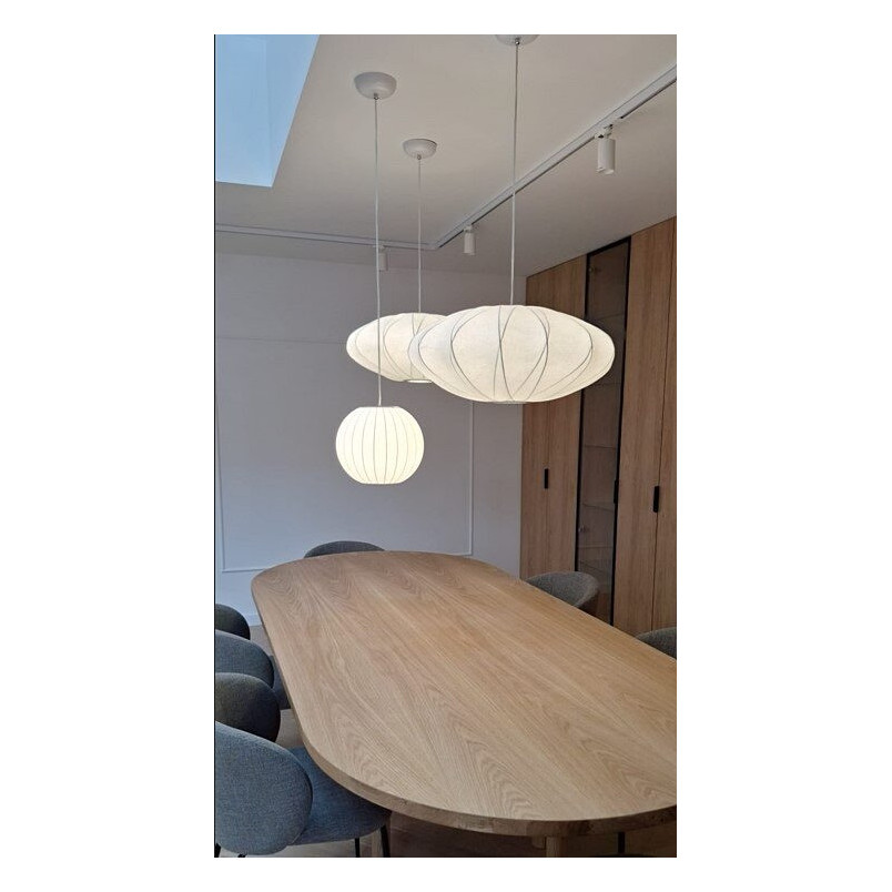 Lampa wisząca Japandi Silk X - Step Into Design | Biała, E27