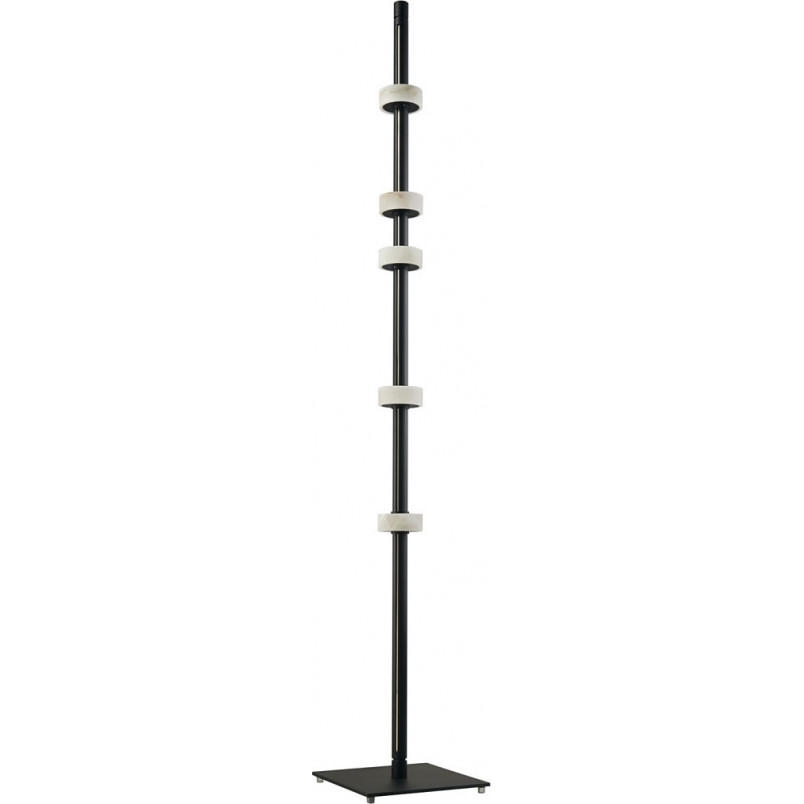 Lampa podłogowa czarna Ringo LED | Step Into Design