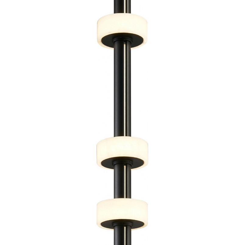 Lampa podłogowa czarna Ringo LED | Step Into Design
