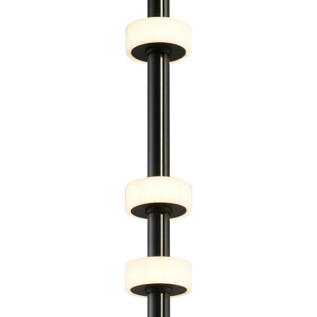 Lampa podłogowa czarna Ringo LED | Step Into Design