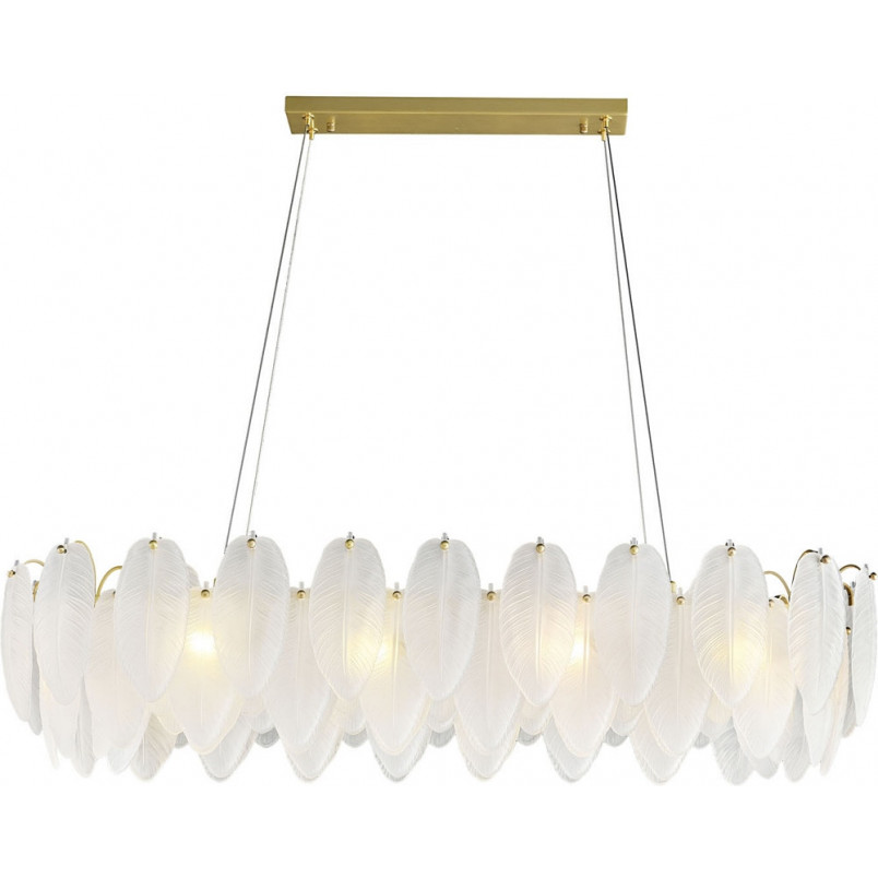Lampa wisząca Piuma Long - Step Design | Szklana, Art Deco