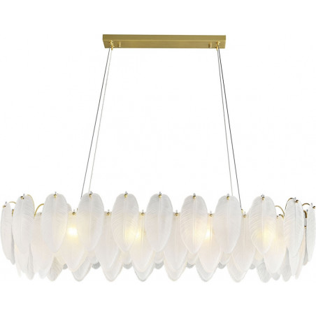 Lampa wisząca Piuma Long - Step Design | Szklana, Art Deco
