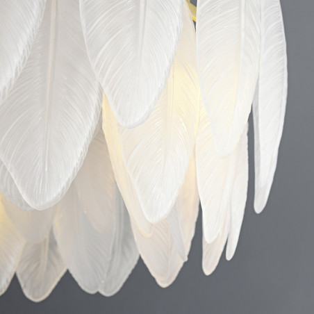 Lampa wisząca Piuma Long - Step Design | Szklana, Art Deco