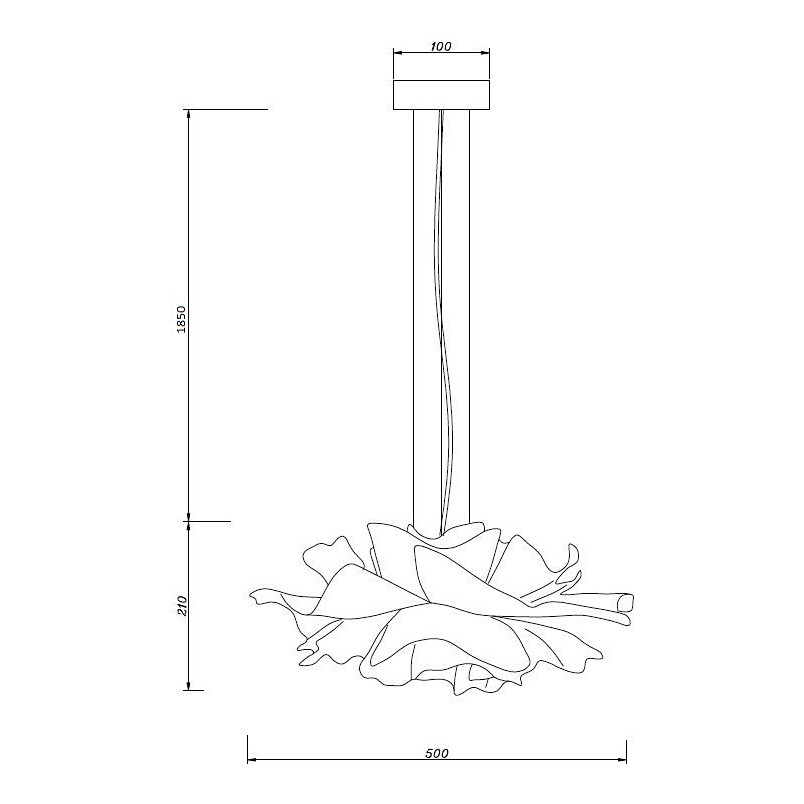 Lampa wisząca Peony biała | Step Into Design - Nowoczesny design