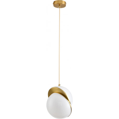 Lampa wisząca Orbita biało-złota | Step Into Design