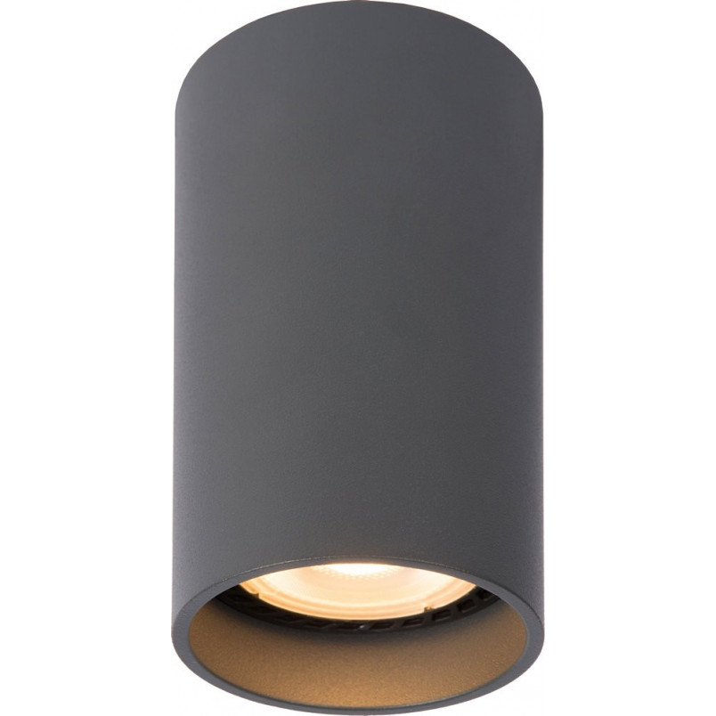 Lampa Delto Round LED Lucide | Szara, Nowoczesna | Kup Teraz