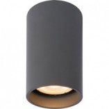 Lampa Delto Round LED Lucide | Szara, Nowoczesna | Kup Teraz