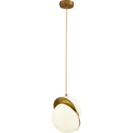 Lampa wisząca Orbita biało-złota | Step Into Design