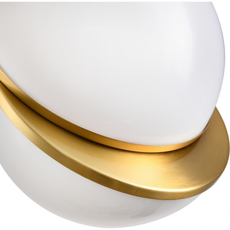 Lampa wisząca Orbita biało-złota | Step Into Design