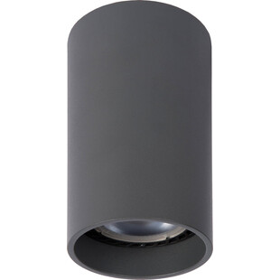 Lampa Delto Round LED Lucide | Szara, Nowoczesna | Kup Teraz