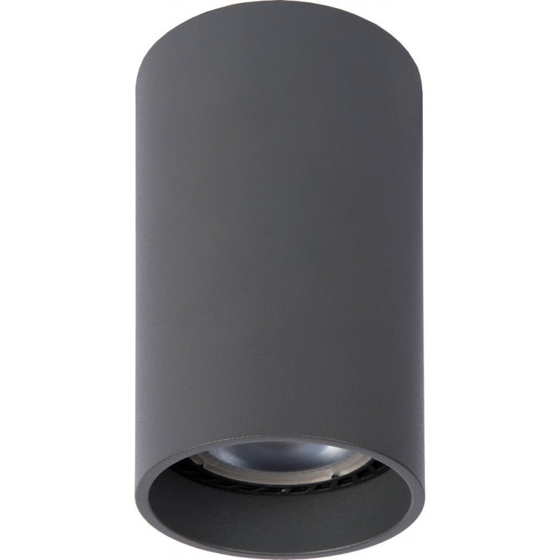 Lampa Delto Round LED Lucide | Szara, Nowoczesna | Kup Teraz