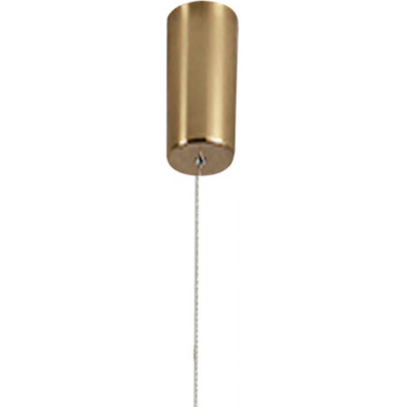 Lampa wisząca mosiężna LED O-line | Step Into Design