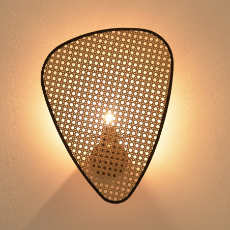 Kinkiet rattanowy boho Natura | Step Into Design