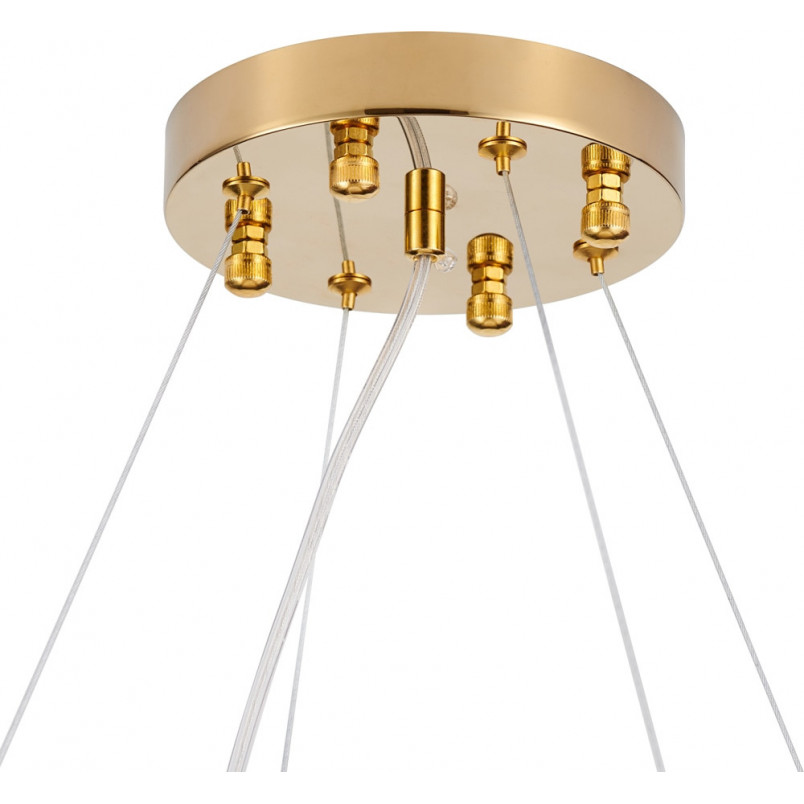 Lampa Wisząca Złota Modular 95cm - Step Into Design | Glamour